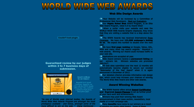 worldwidewebawards.net