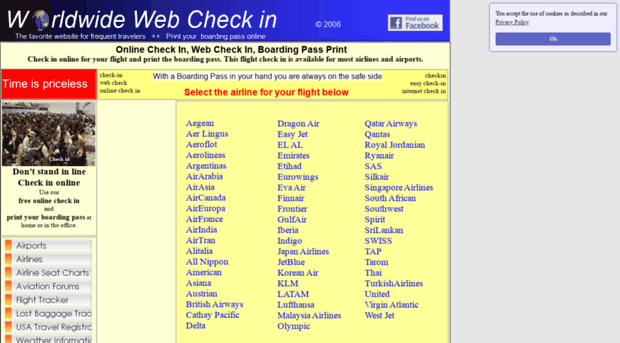 worldwidewebcheckin.com