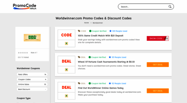 worldwinner.promocode.ninja