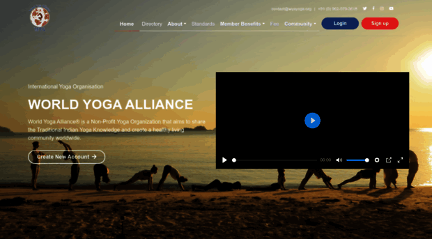 worldyogaalliance.com