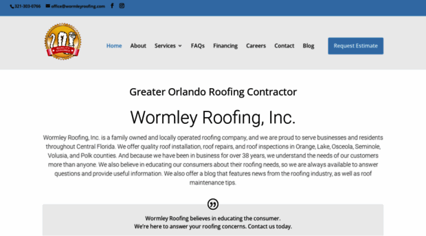 wormleyroofing.com