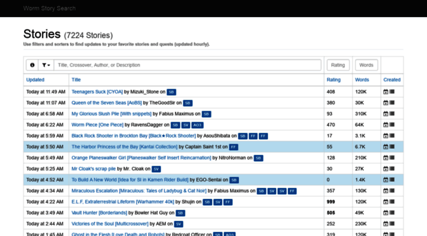 wormstorysearch.com