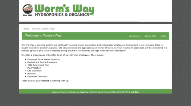 wormsway.myexacthire.com