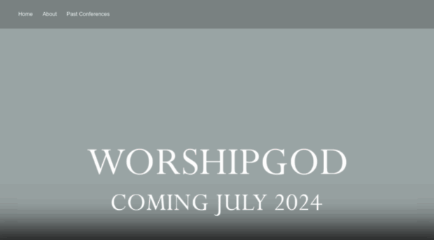 worshipgodconference.com