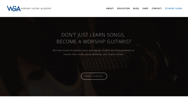 worshipguitaracademy.com