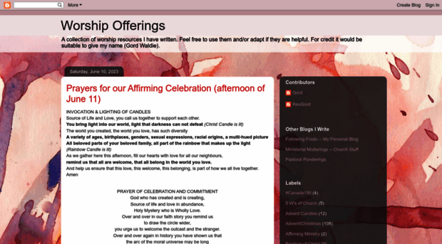 worshipofferings.blogspot.ca