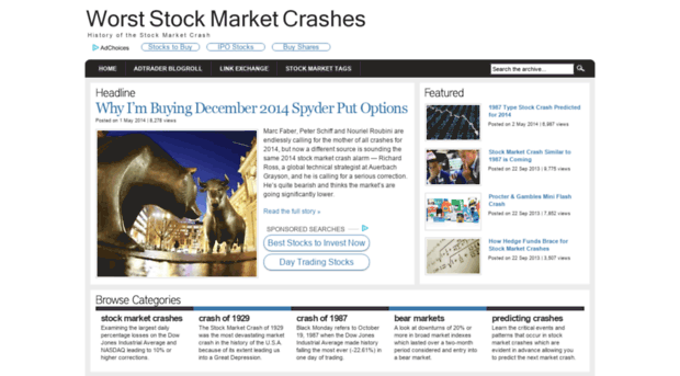 worststockmarketcrashes.com