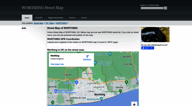 worthing.streetmapof.co.uk