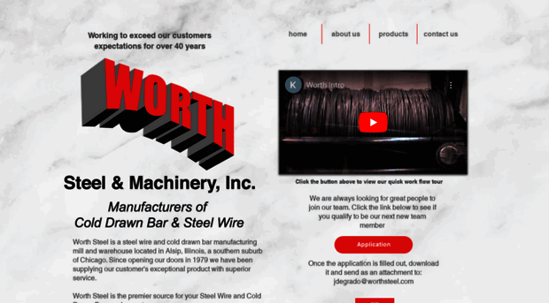 worthsteel.com