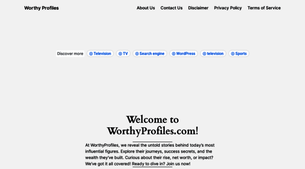 worthyprofiles.com