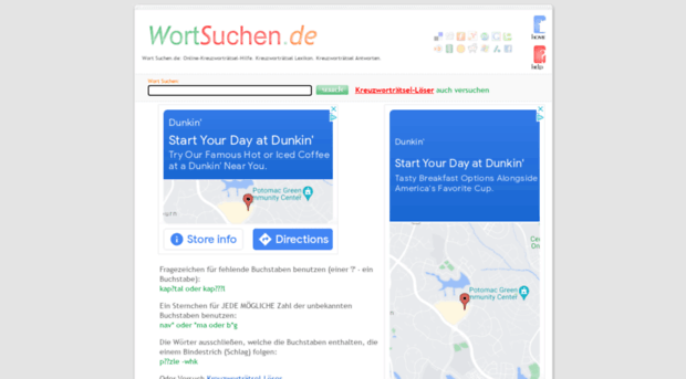 wortsuchen.de