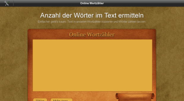 wortzaehler.de