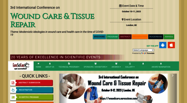 woundcare.euroscicon.com