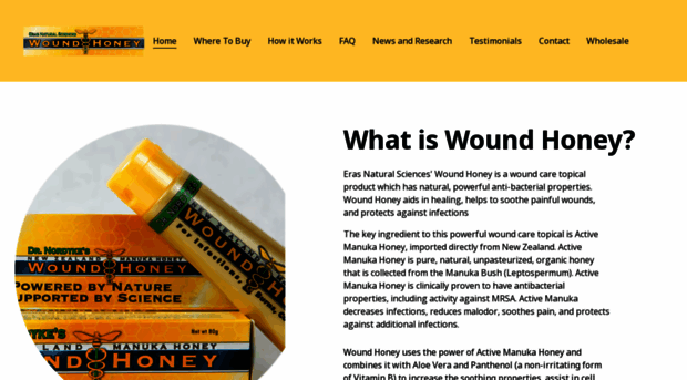 woundhoney.com