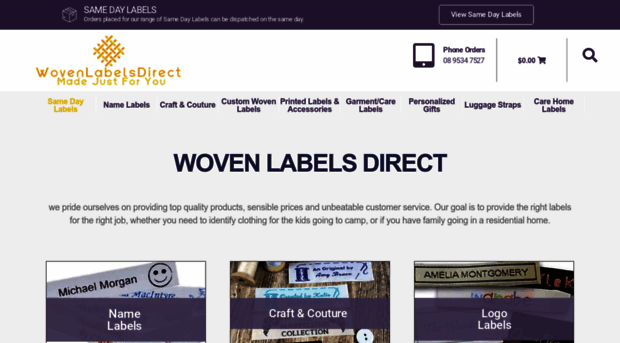 wovenlabelsdirect.com.au