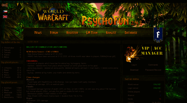 wow tbc 2.4.3 private servers