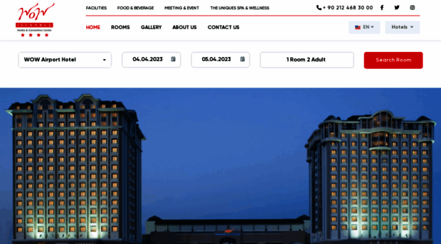 wowairporthotel.com