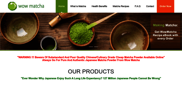 wowmatcha.com