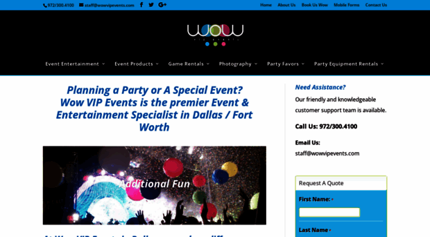 wowvipevents.com