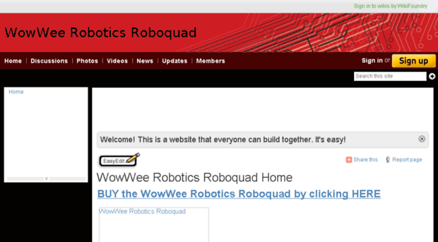 wowwee-robotics-roboquad.wetpaint.com