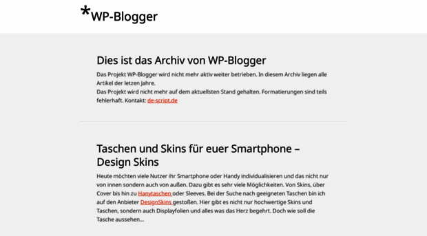 wp-blogger.de
