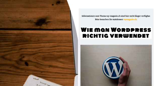 wp-magazin.ch