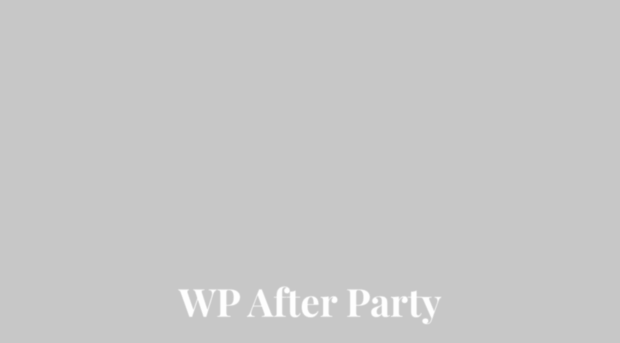 wpafterparty.com