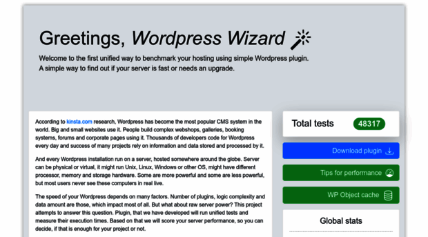 wpbenchmark.io