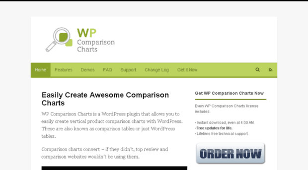 wpcomparisoncharts.com