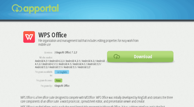 wps office free review