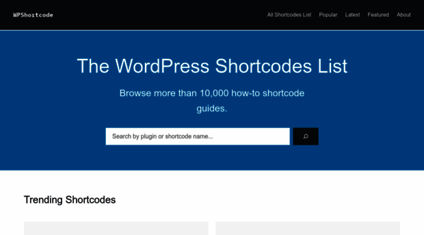 wpshortcode.org