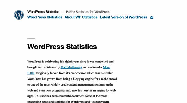 wpstatistics.com