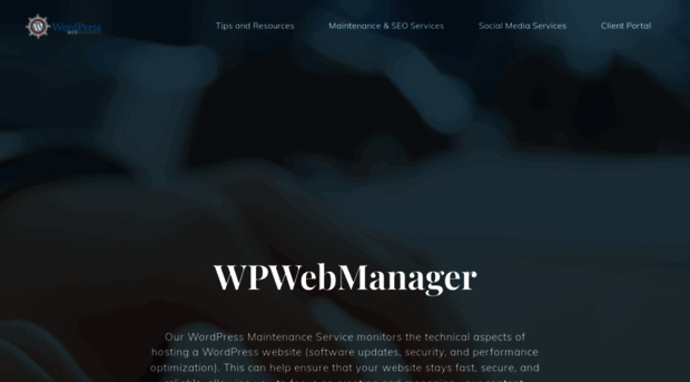 wpwebmanager.com