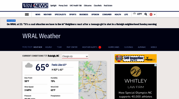 wralweather.com