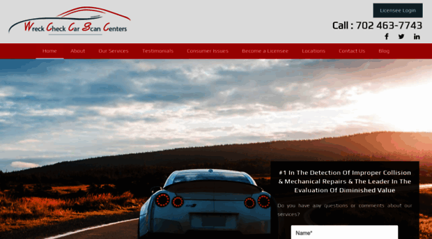 wreckcheckcarscan.com