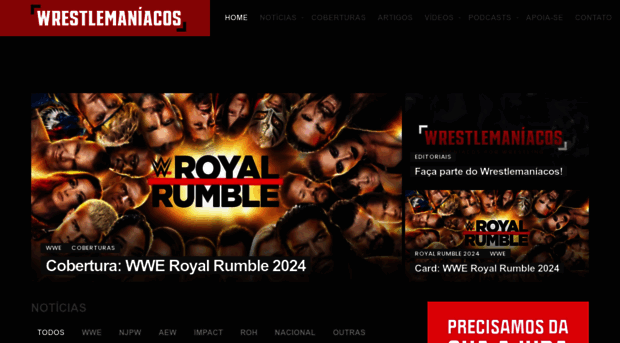 wrestlemaniacos.com.br