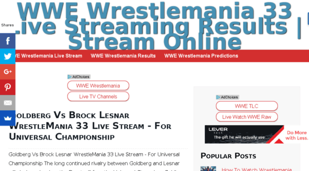 wrestlemanialiveresult.com