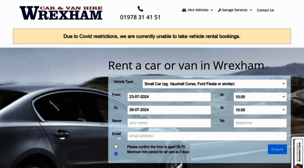 wrexhamcarandvanhire.co.uk