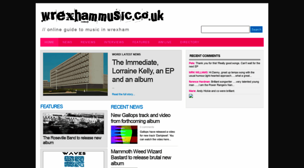 wrexhammusic.co.uk