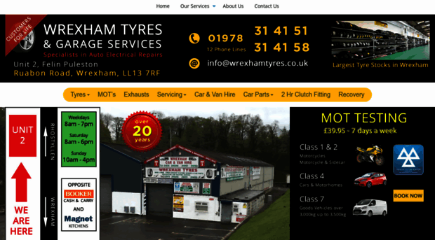 wrexhamtyres.co.uk