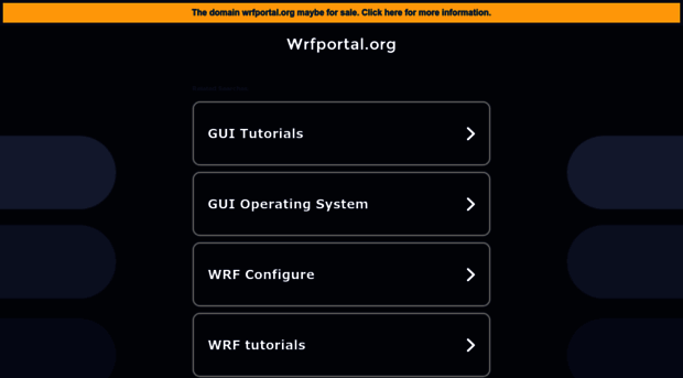 wrfportal.org