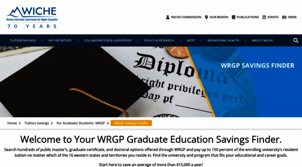 wrgpsavingsfinder.wiche.edu