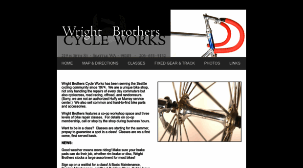 wrightbrotherscycleworks.com