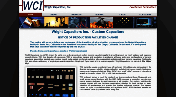 wrightcapacitors.com