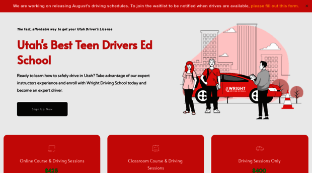 wrightdrivingschool.com