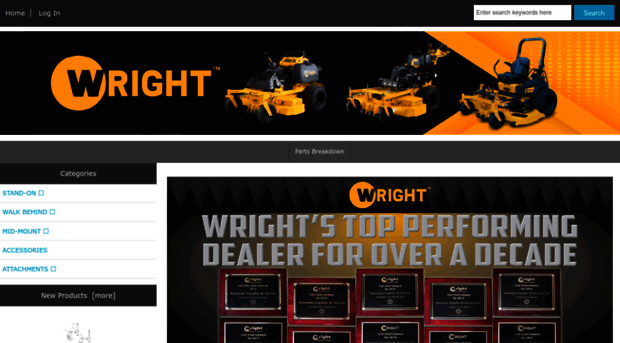 wrightmowers.com