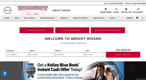 wrightnissanpa.com