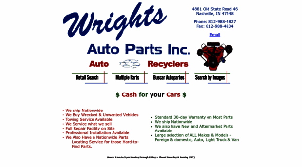 wrightsautoparts.com