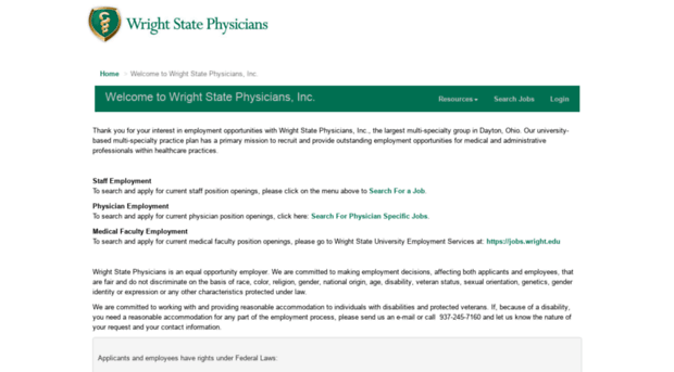 wrightstatephysiciansstaff.hirecentric.com