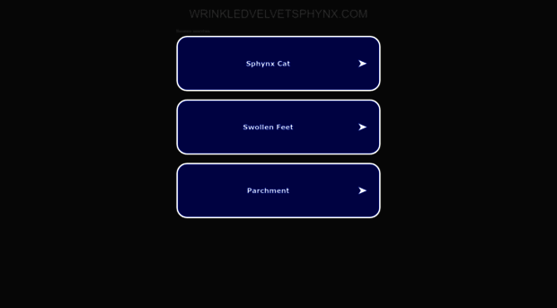 wrinkledvelvetsphynx.com